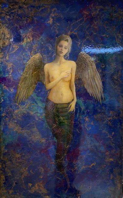 Echidna / Artist ENZE oil painting on epoxy